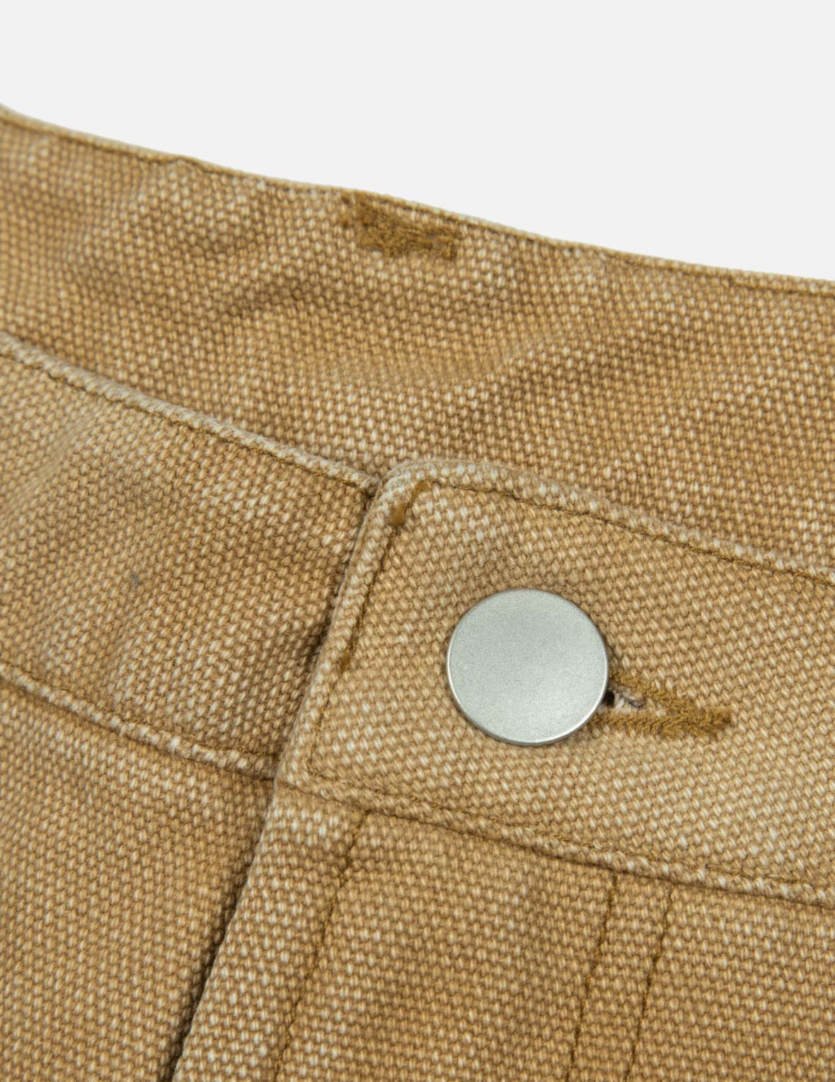 海鸥贴布刺绣松身阔腿木工裤