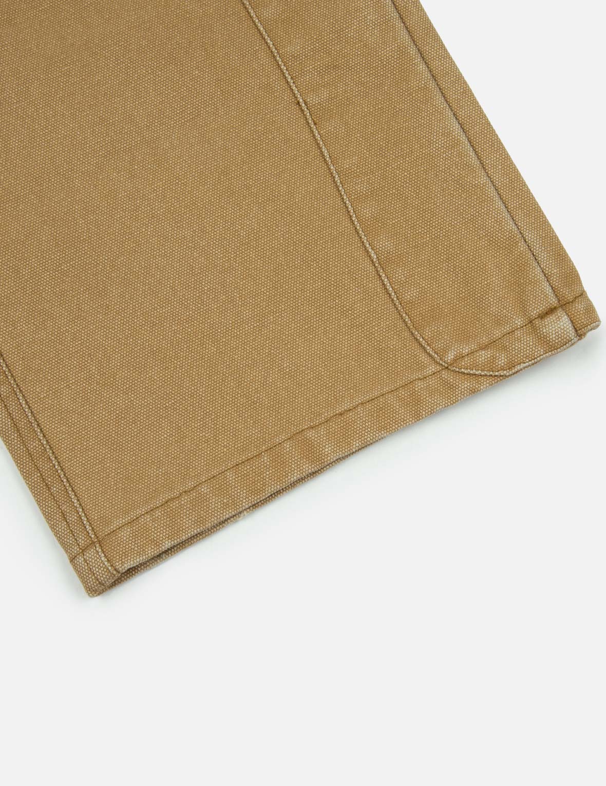 海鸥贴布刺绣松身阔腿木工裤