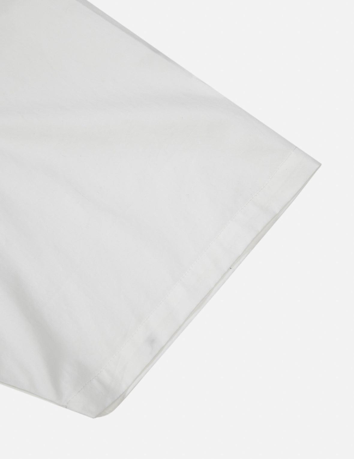 链式缝制商标刺绣宽松版型衬衫