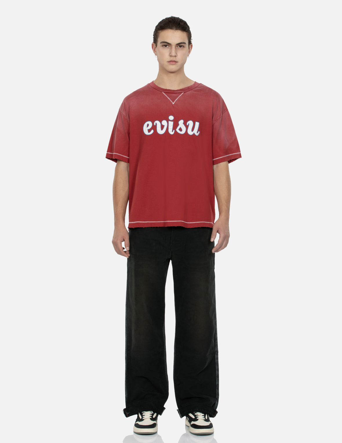 Logo Print Boxy T-shirt