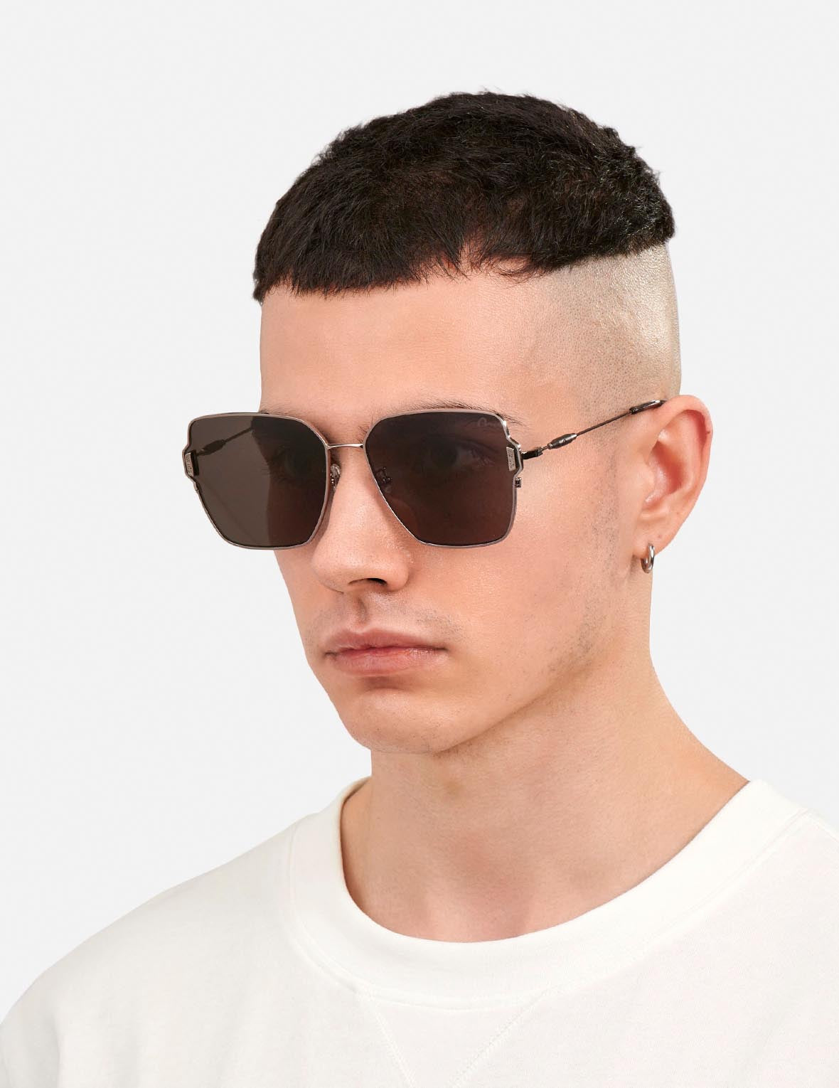Seagull Hardware Square Metal Sunglasses
