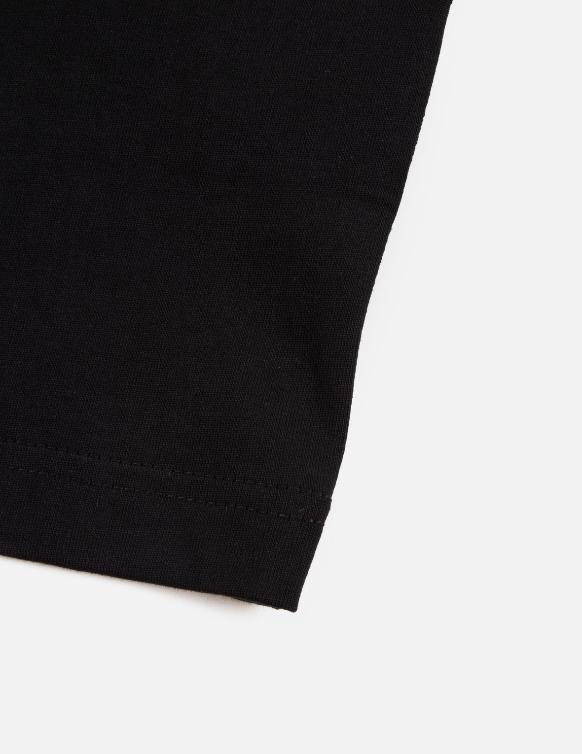 Multi Logos and Overlock Stitching Regular Fit T-shirt