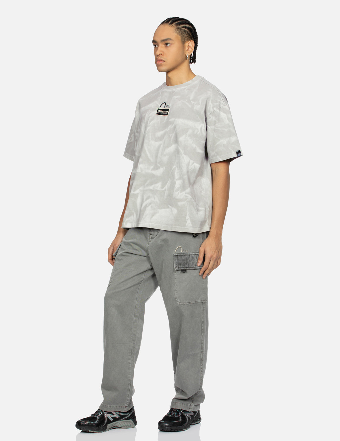 Tie-Dye with Seagull Loose Fit T-shirt