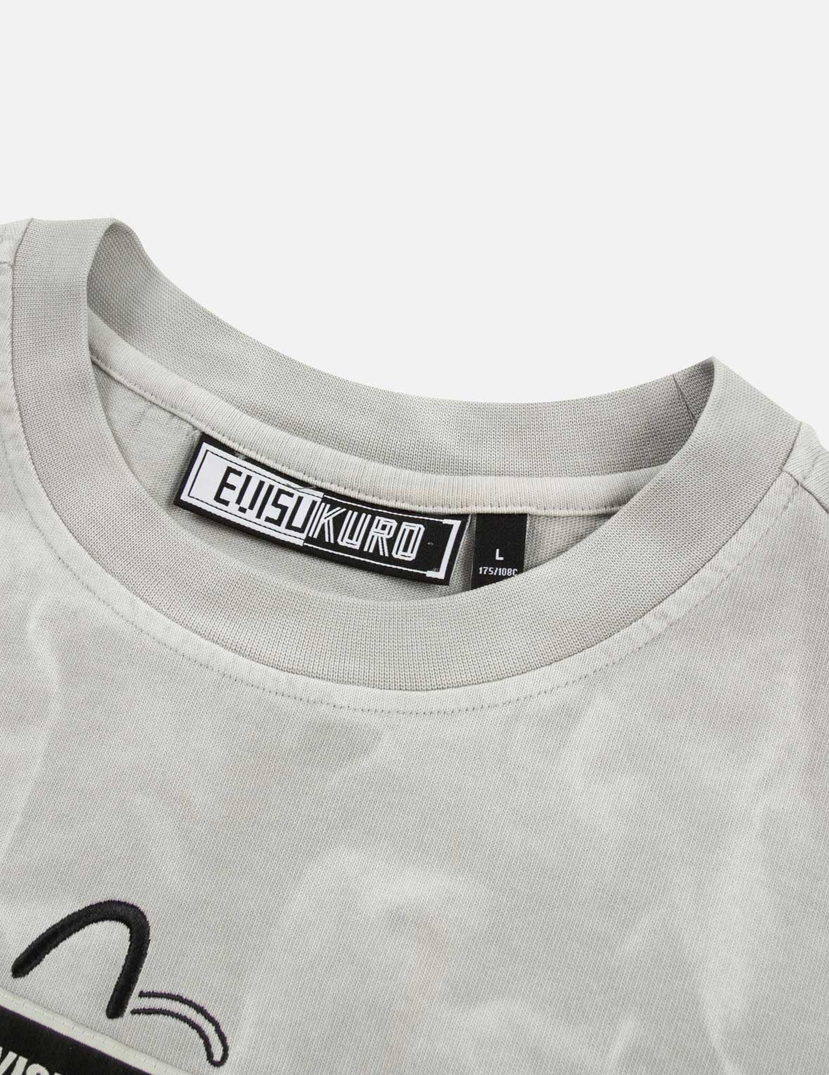 Tie-Dye with Seagull Loose Fit T-shirt