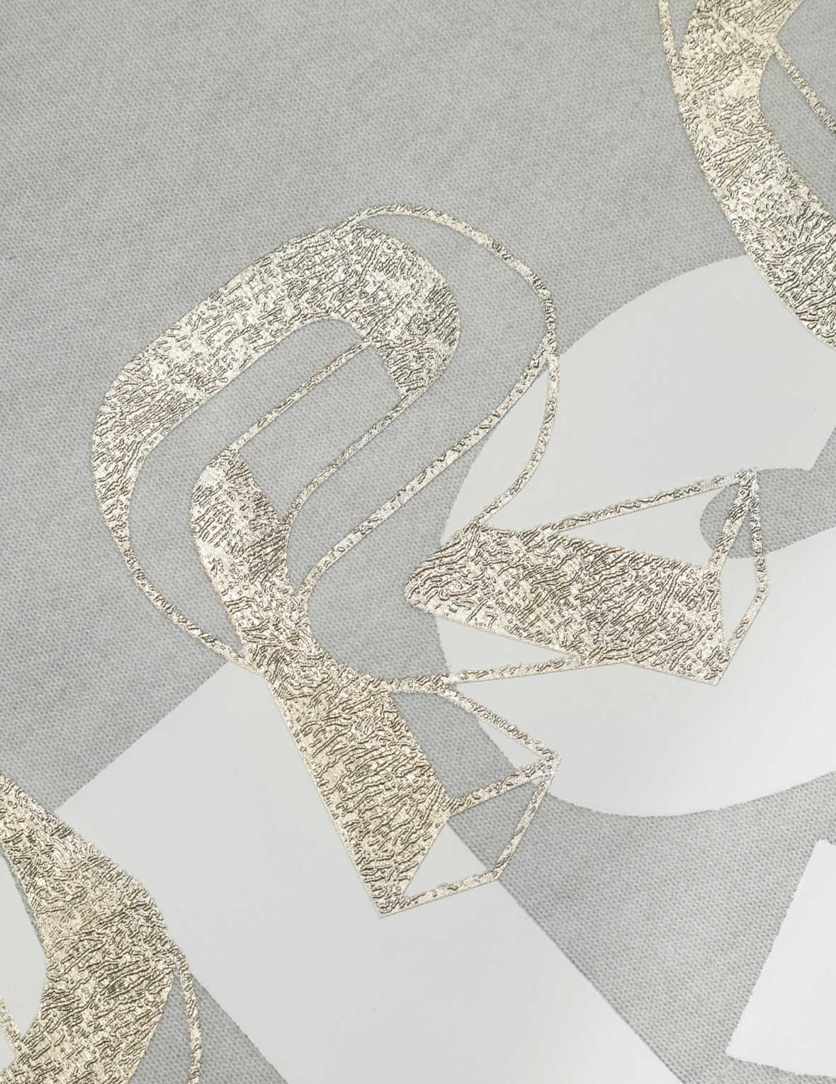 Spray Dyed Multi Logo Print Loose Fit T-shirt