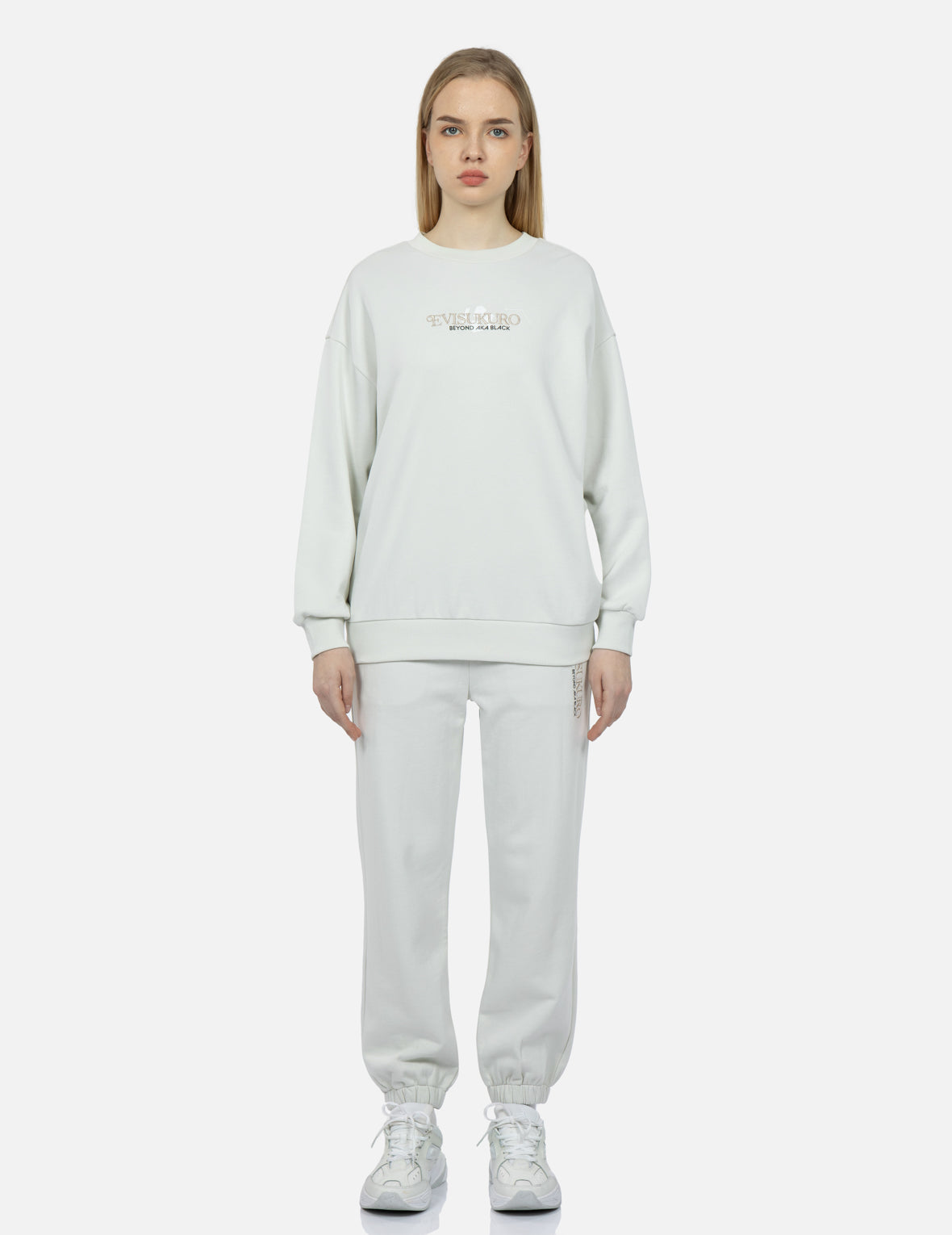 Logo及海鸥刺绣运动裤