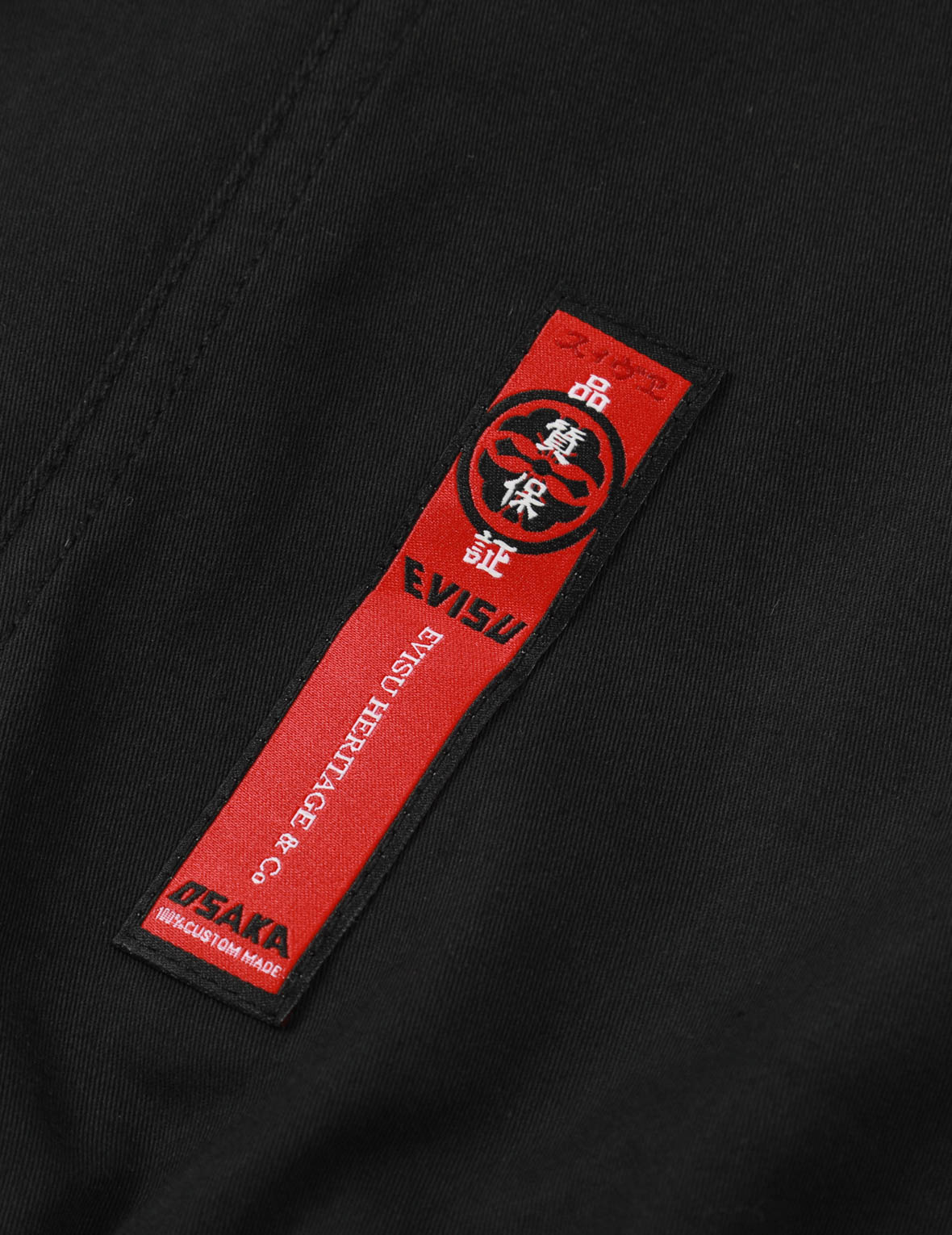 雄鹰与商标刺绣衬衫外套