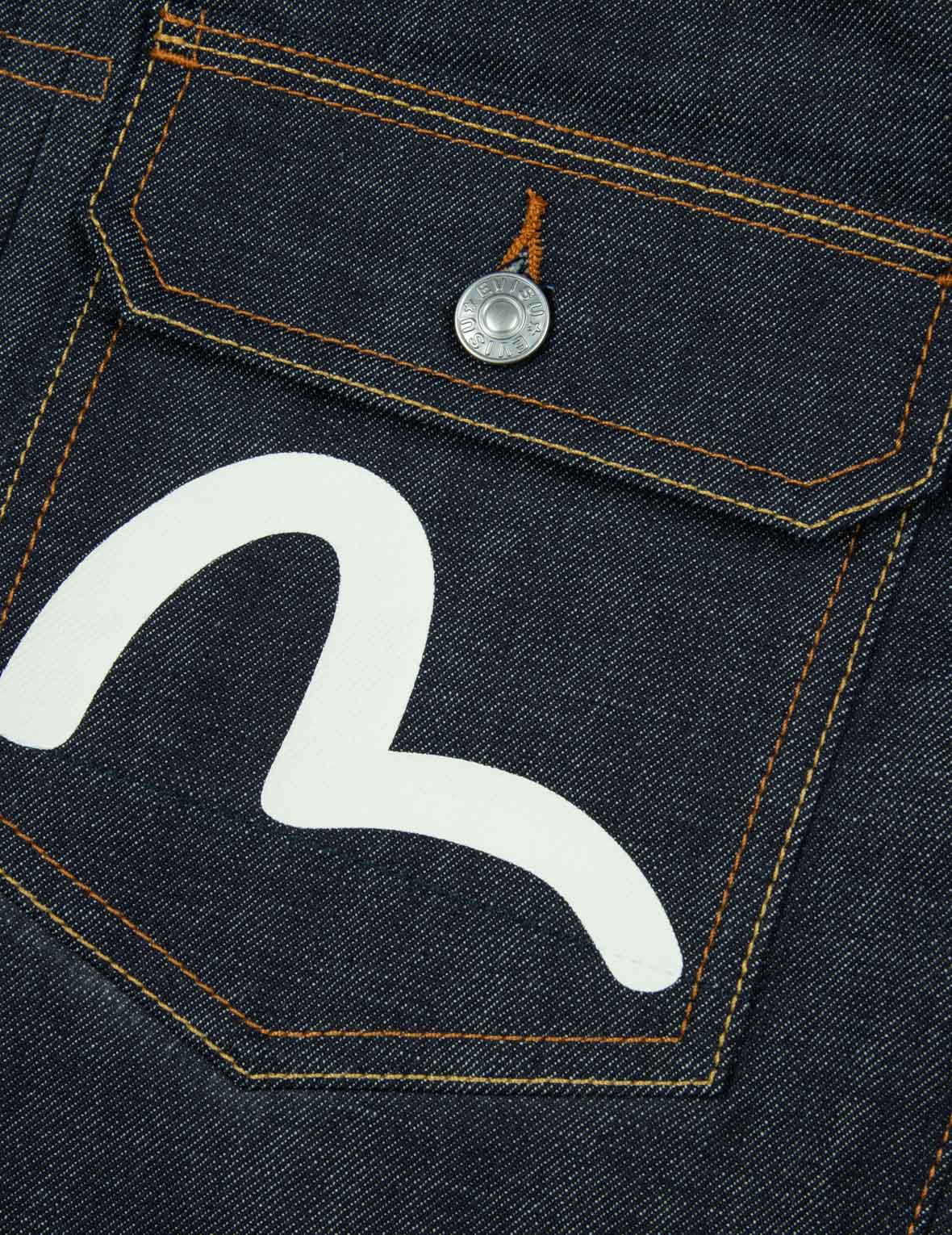 熊猫大M刺绣常规版型牛仔外套