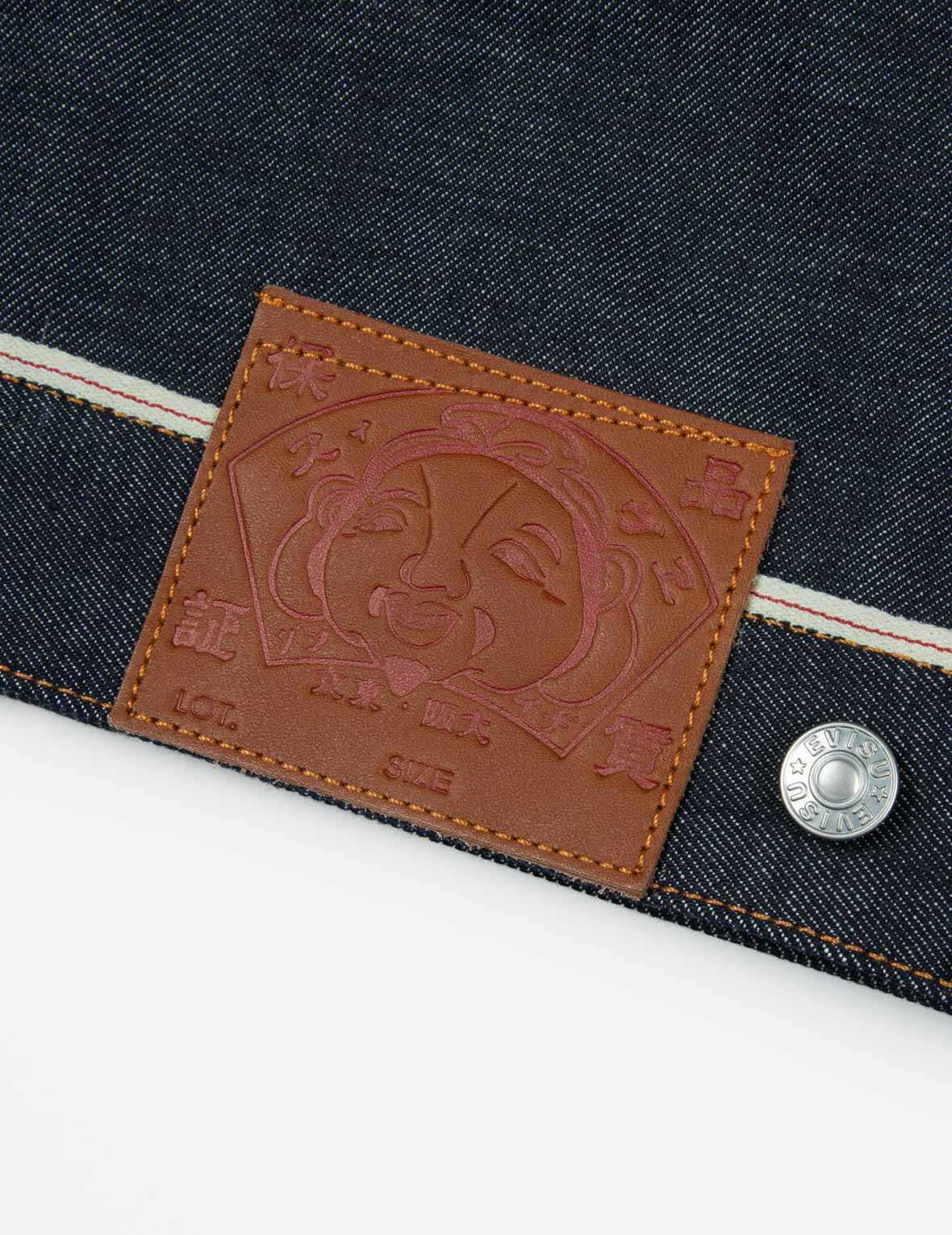 熊猫大M刺绣常规版型牛仔外套