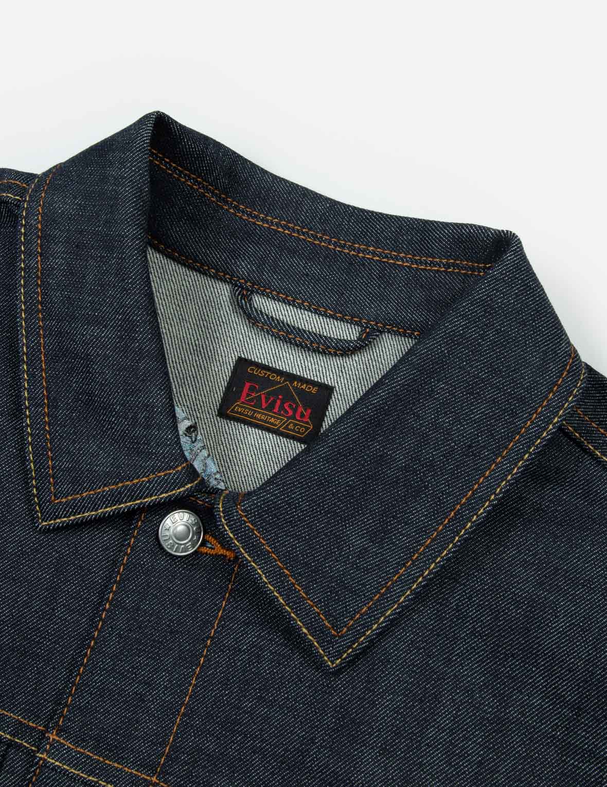 熊猫大M刺绣常规版型牛仔外套