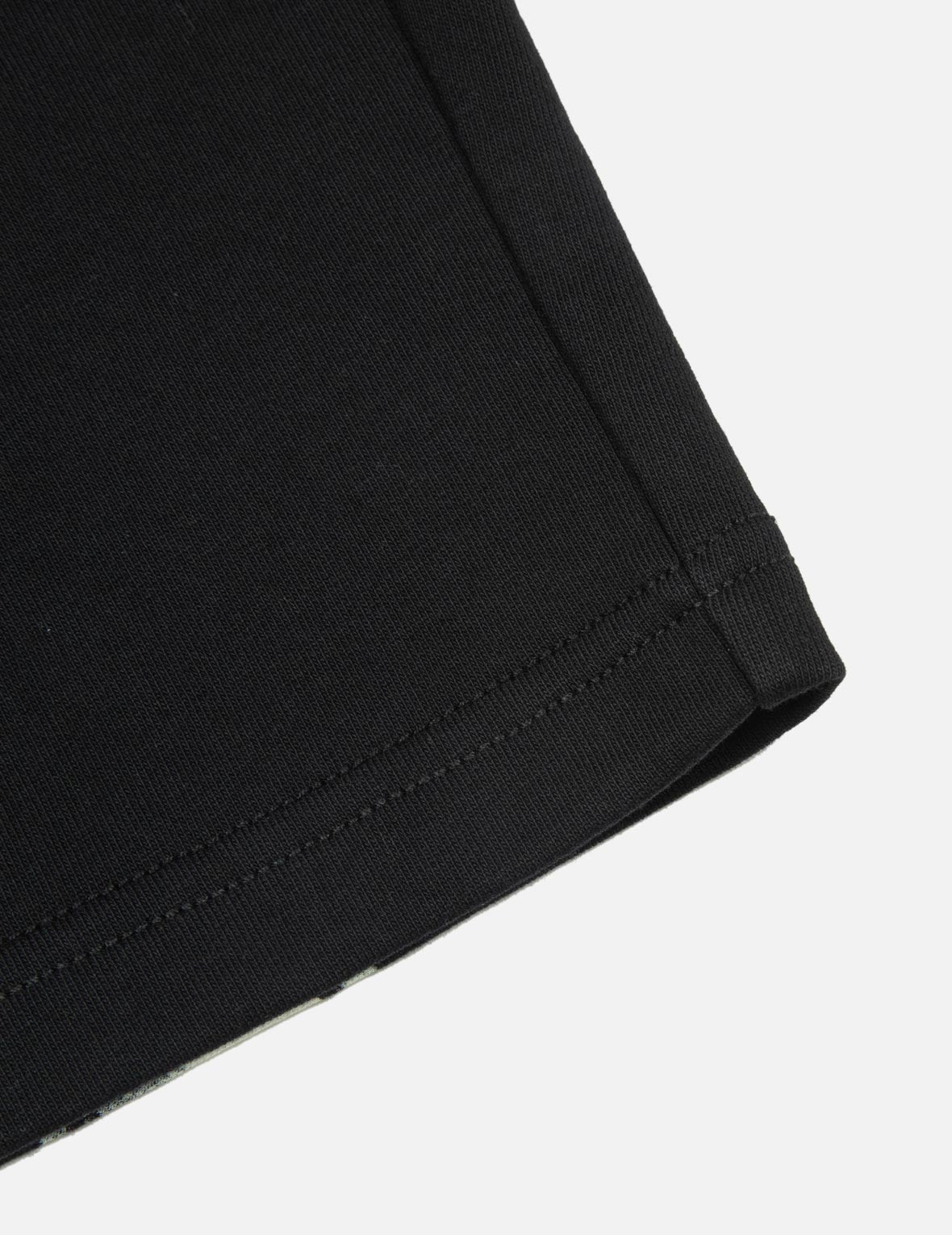 Calligraphy Brush Daicock Print Regular Fit Sweat Shorts