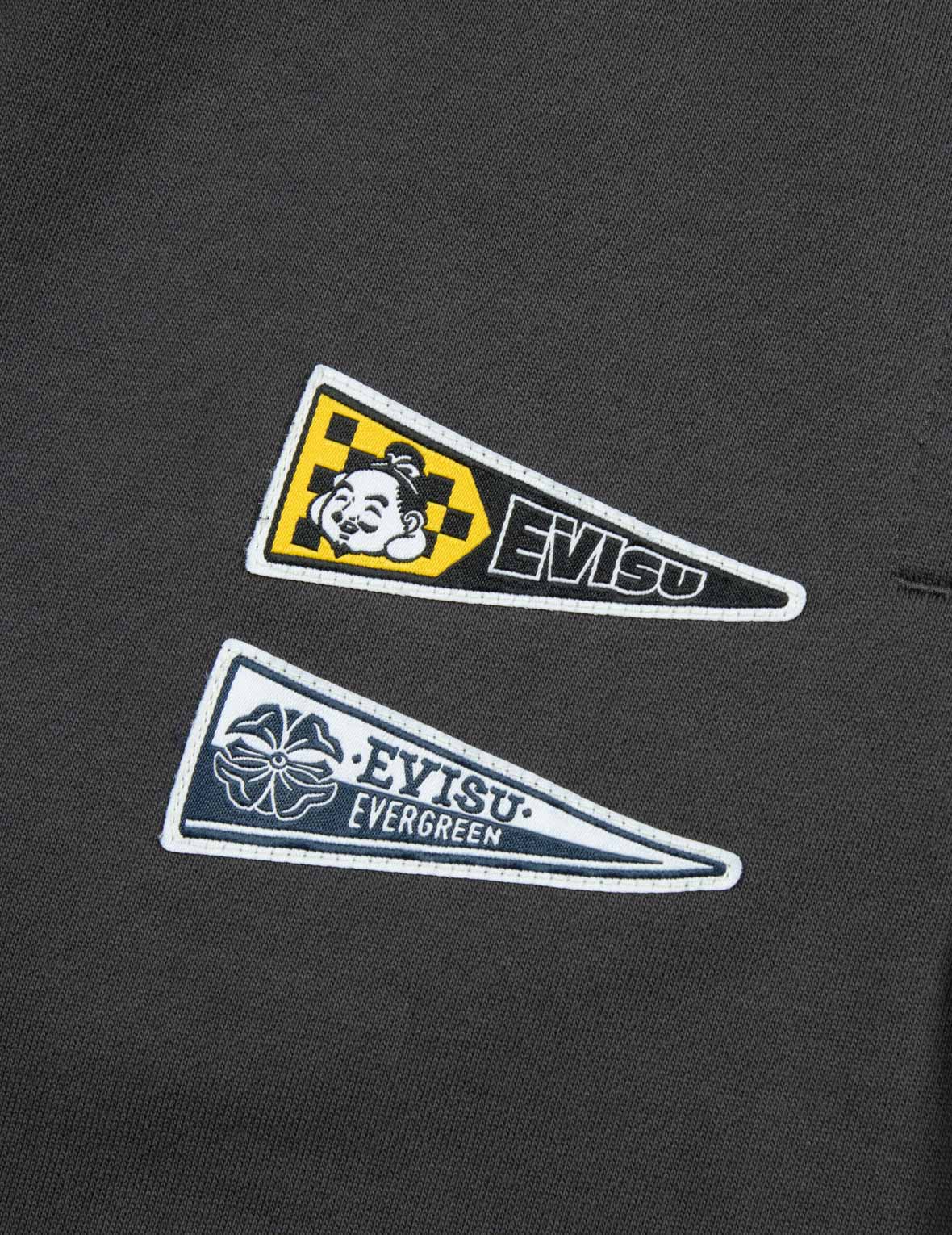 Spade Daruma Print Fashion Fit Sweat Shorts