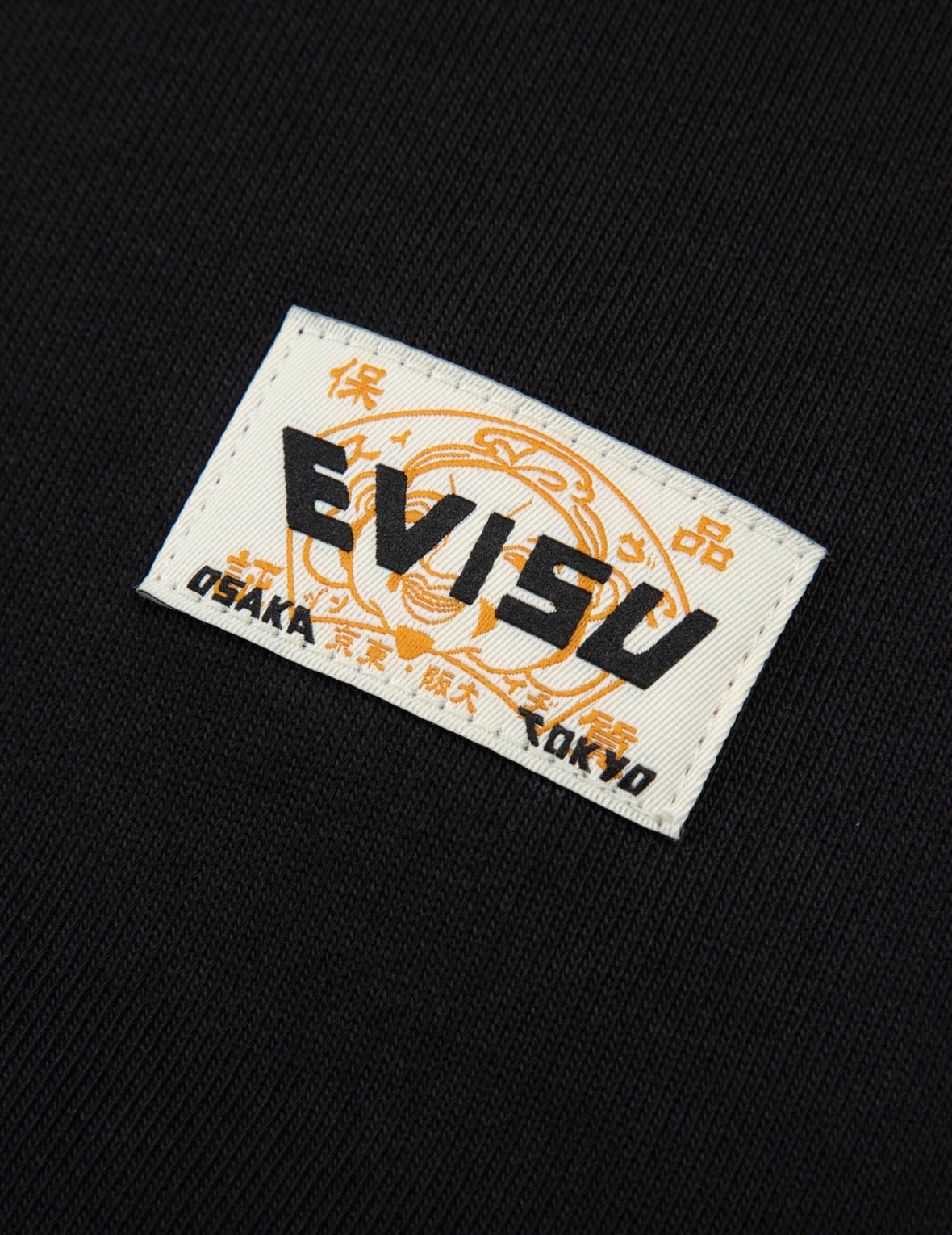 小海鸥与佛头印花多口袋宽版卫衣