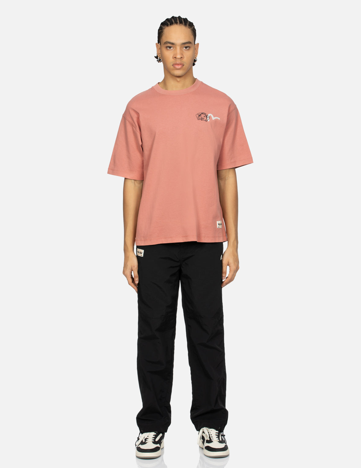 Godhead with Social Media Inspired Print Relax Fit T-shirt