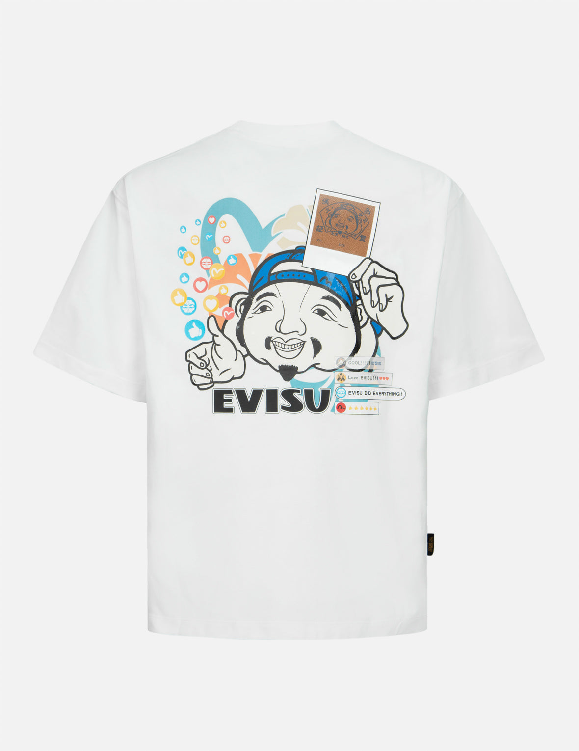 Godhead with Social Media Inspired Print Relax Fit T-shirt