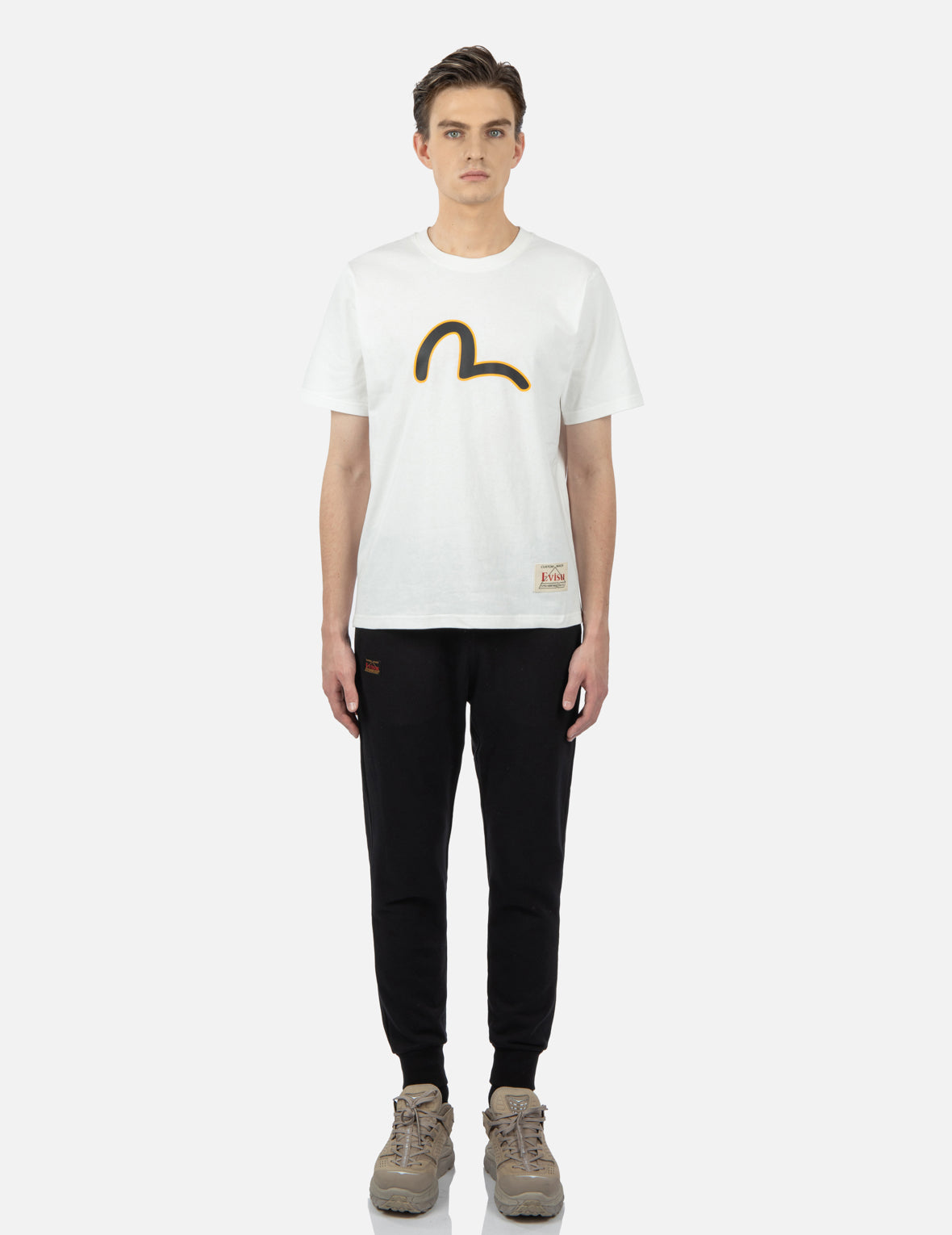 Three Wise Darumas Print T-shirt