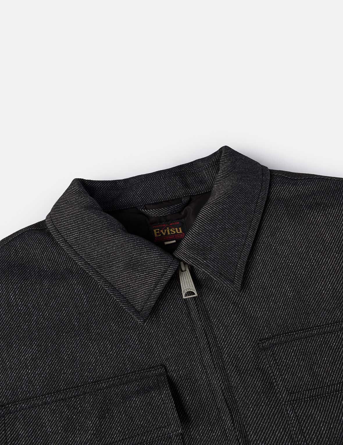 50年代经典车和海鸥印花宽版休闲工装外套