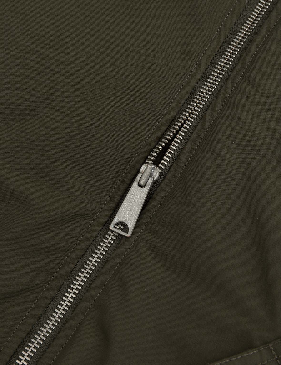 E和海鸥图章印花常规版型飞行员夹克