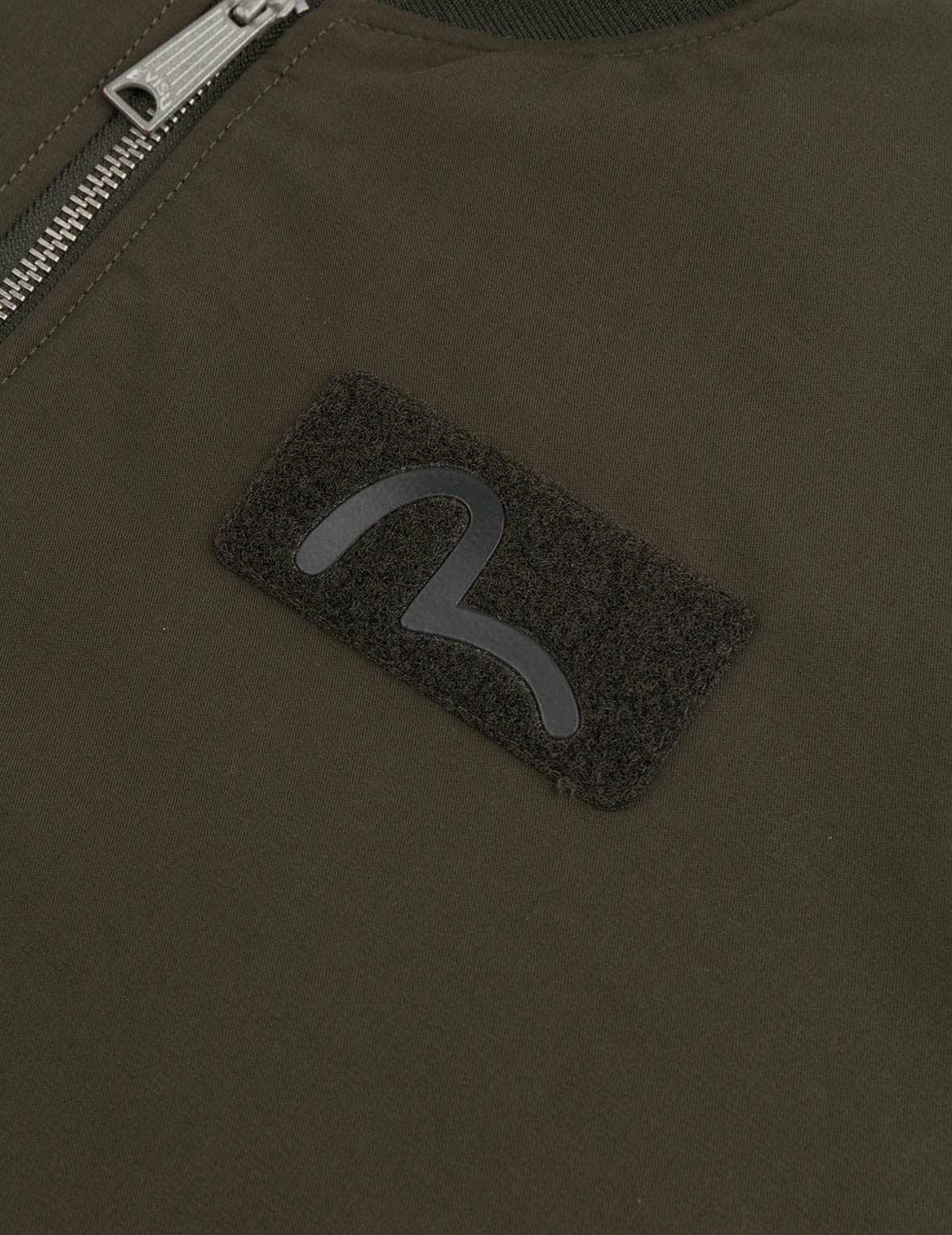 E和海鸥图章印花常规版型飞行员夹克