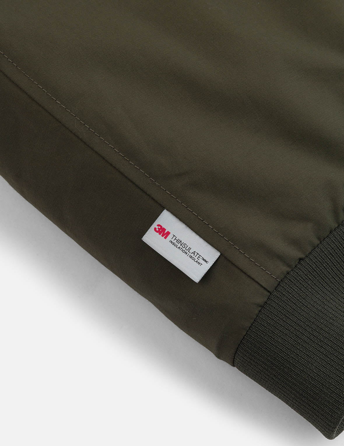 E和海鸥图章印花常规版型飞行员夹克