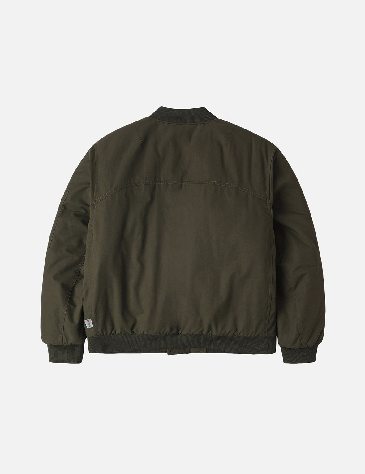 E和海鸥图章印花常规版型飞行员夹克