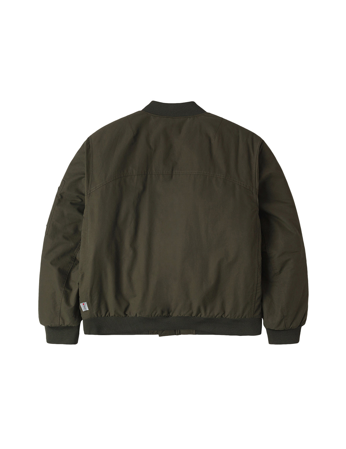 E和海鸥图章印花常规版型飞行员夹克