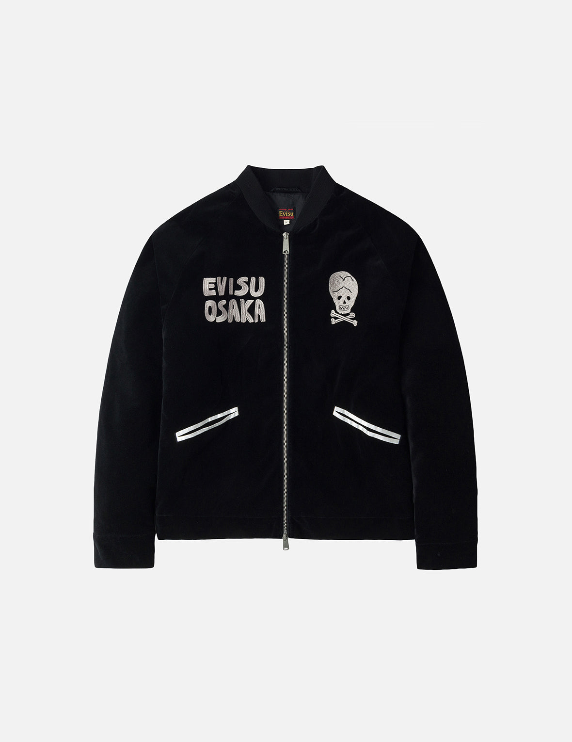 ジャケット・アウター 90s vintage souvenir jacket velvet black Vintage Sukajan Reversible Velvet Jacket Embroidered