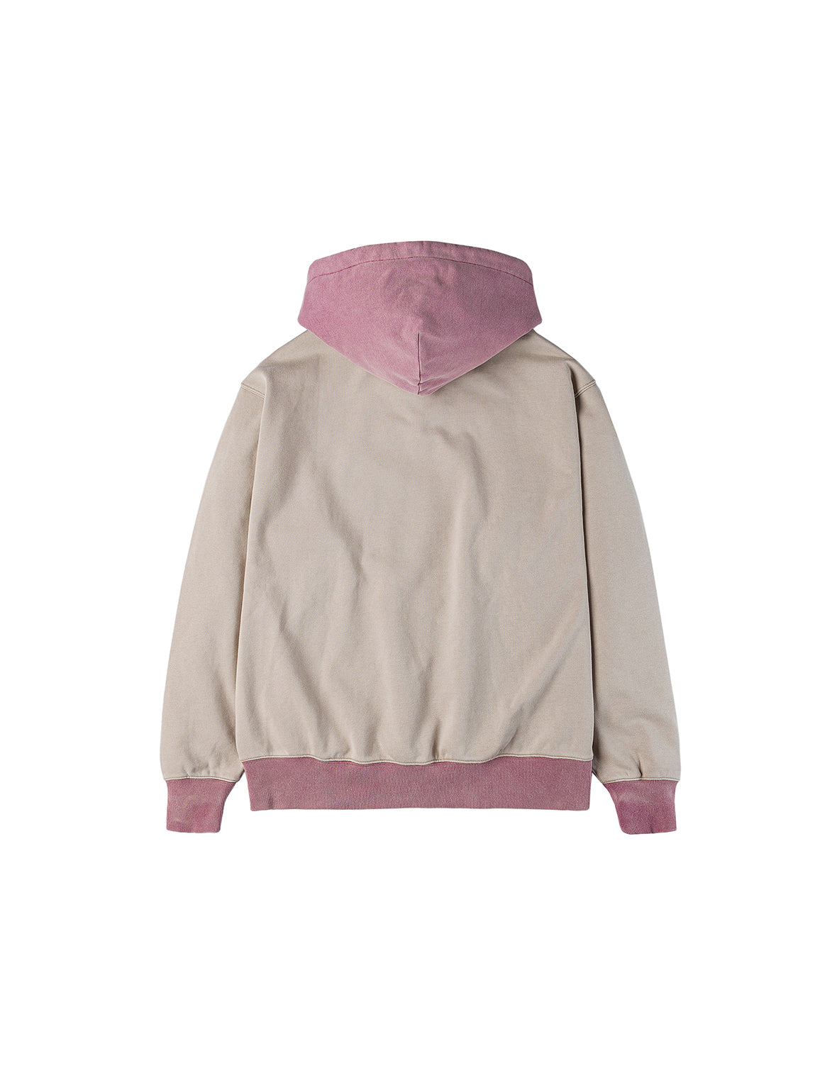 撞色商标印花和大M刺绣常规版型卫衣