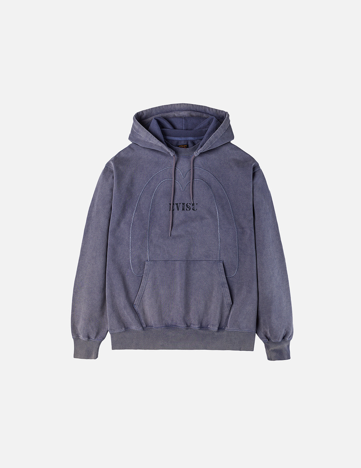Heavy Washed Daicock Embroidery Regular Fit Hoodie