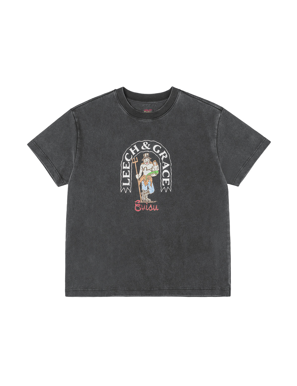 American "Ebisu" Print Relax Fit T-shirt