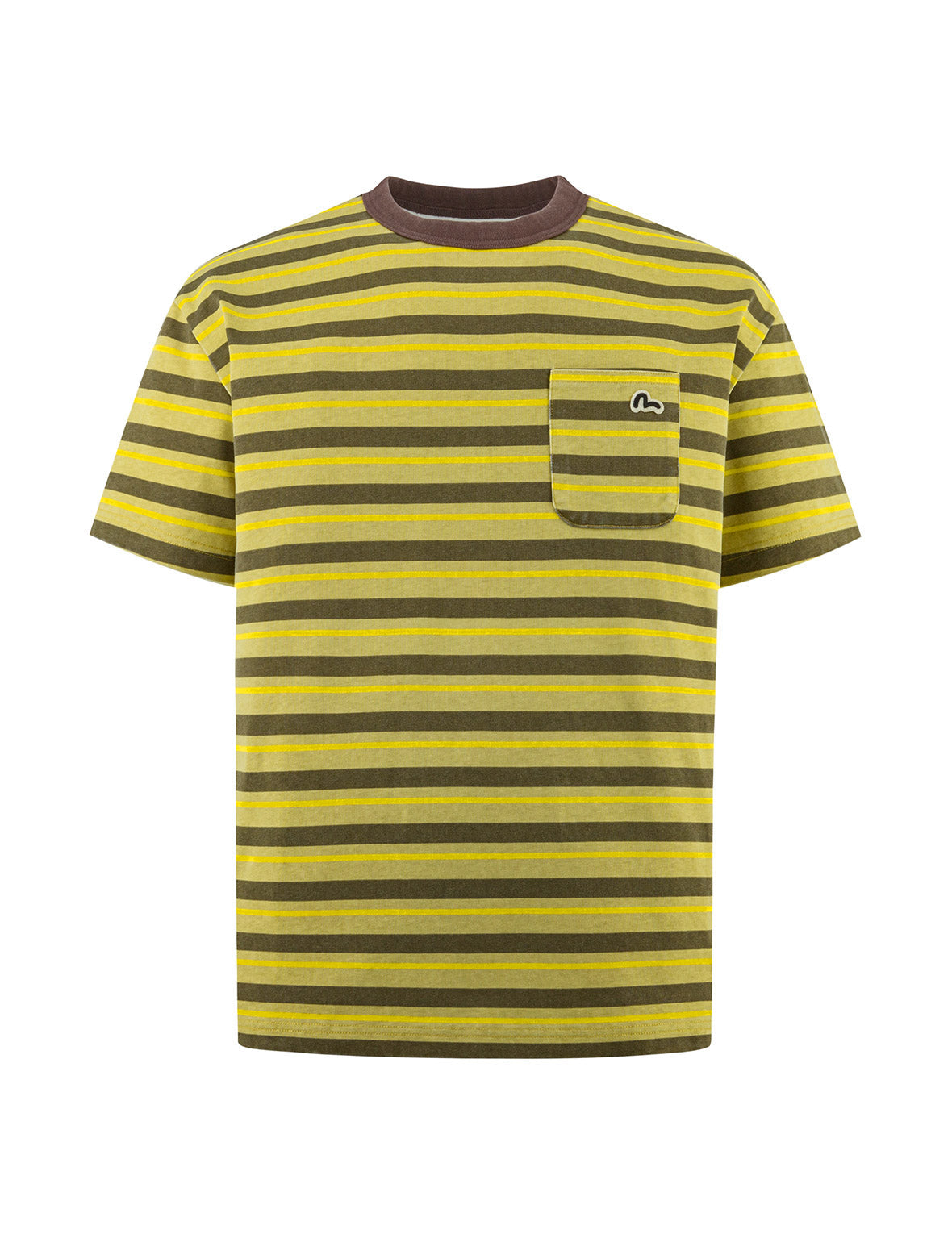 Seagull Appliqué Relax Fit Stripe T-Shirt
