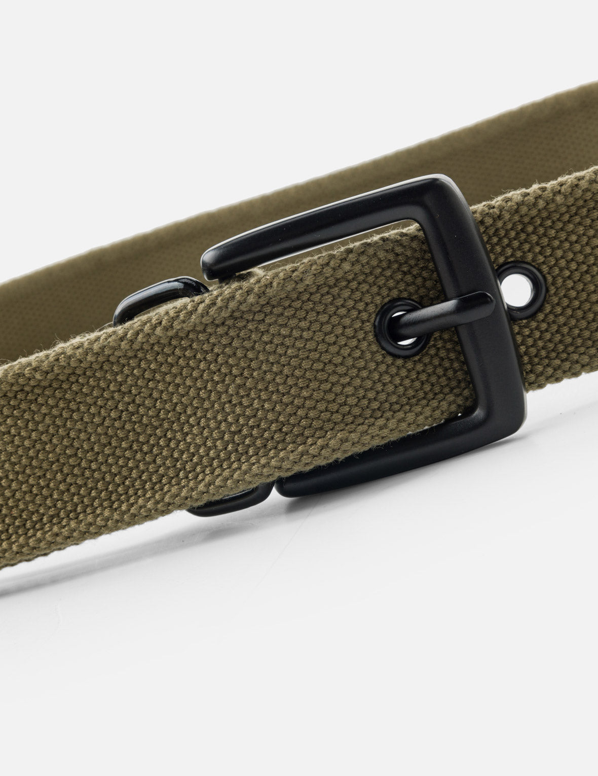 Washed Canvas Army Belt