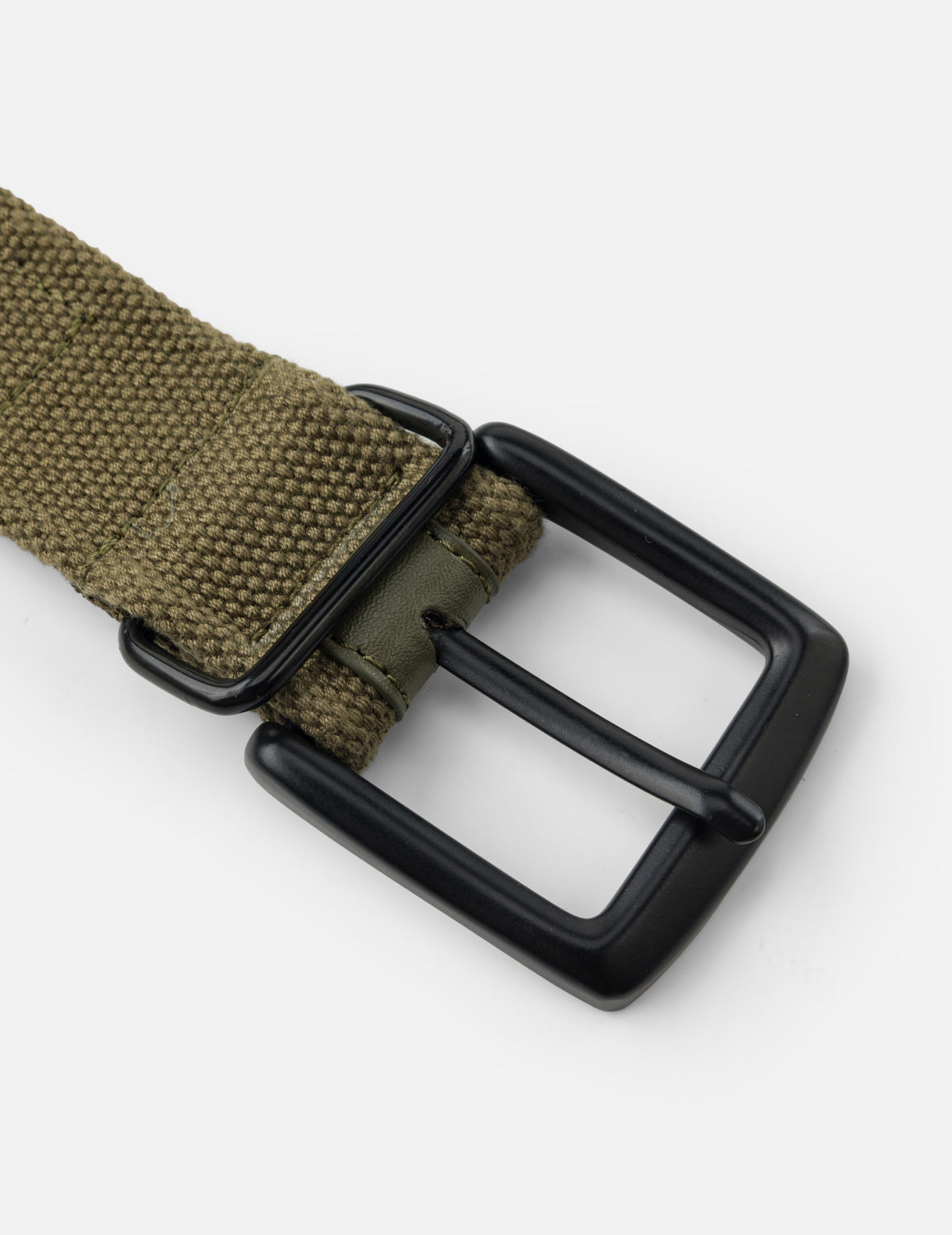 Washed Canvas Army Belt