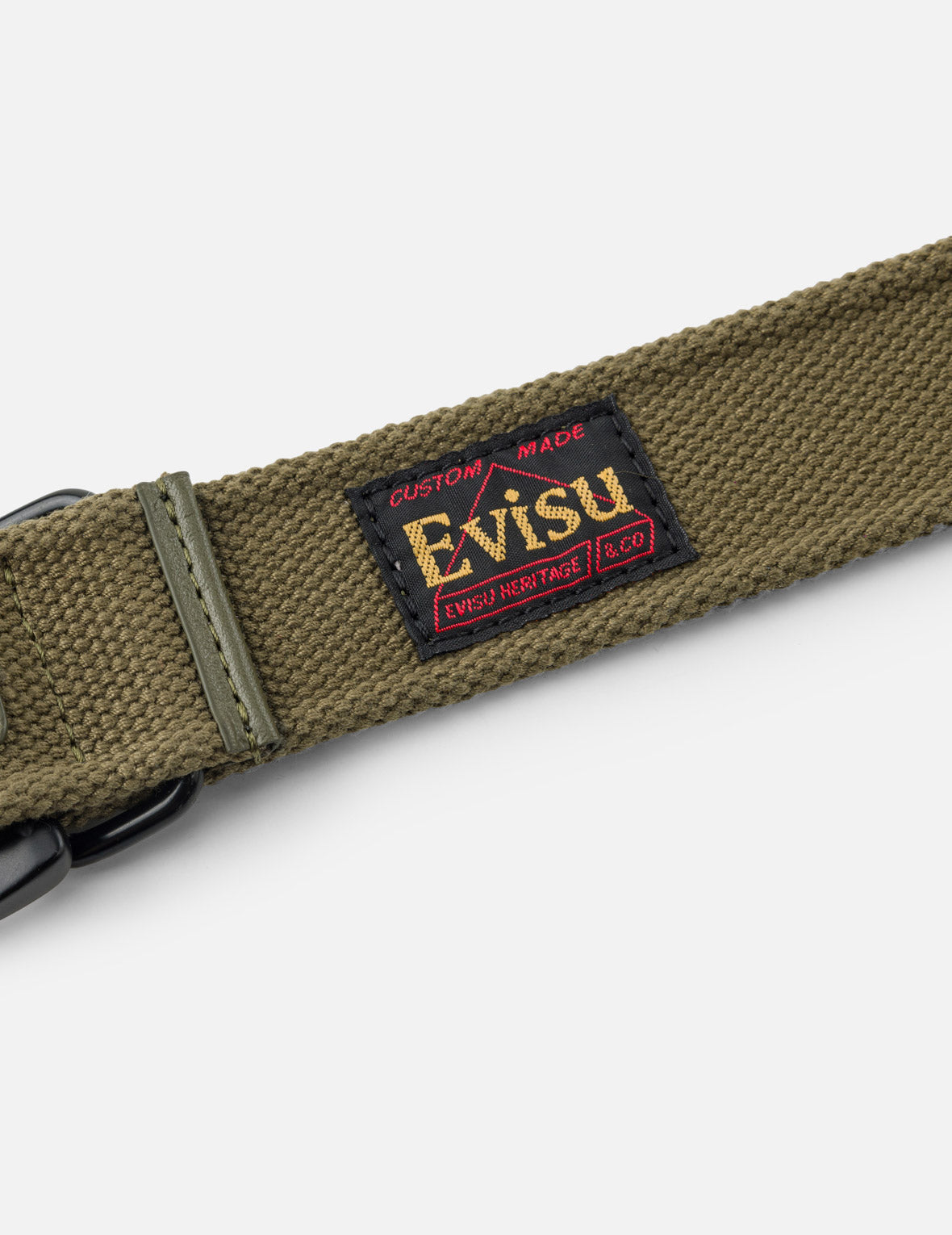 Washed Canvas Army Belt