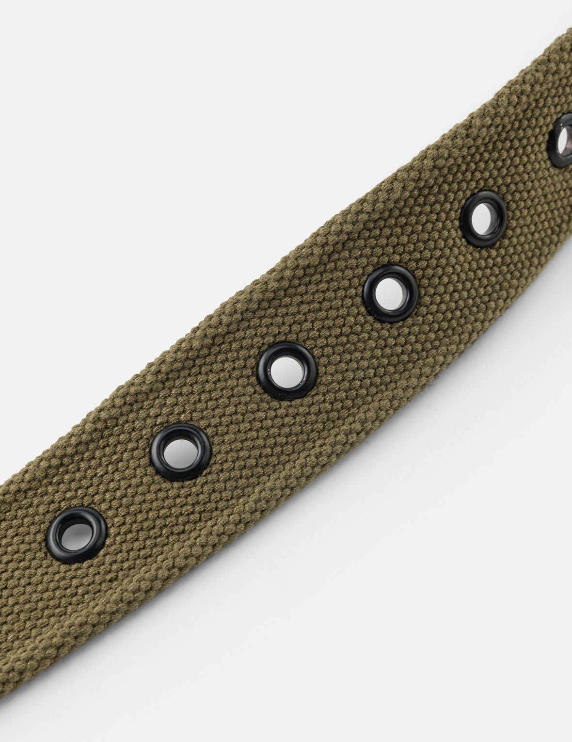Washed Canvas Army Belt