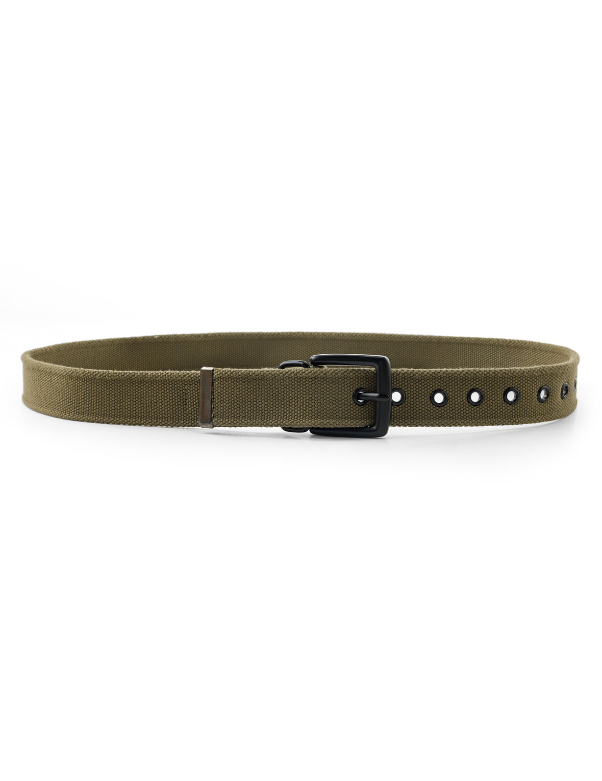 Washed Canvas Army Belt