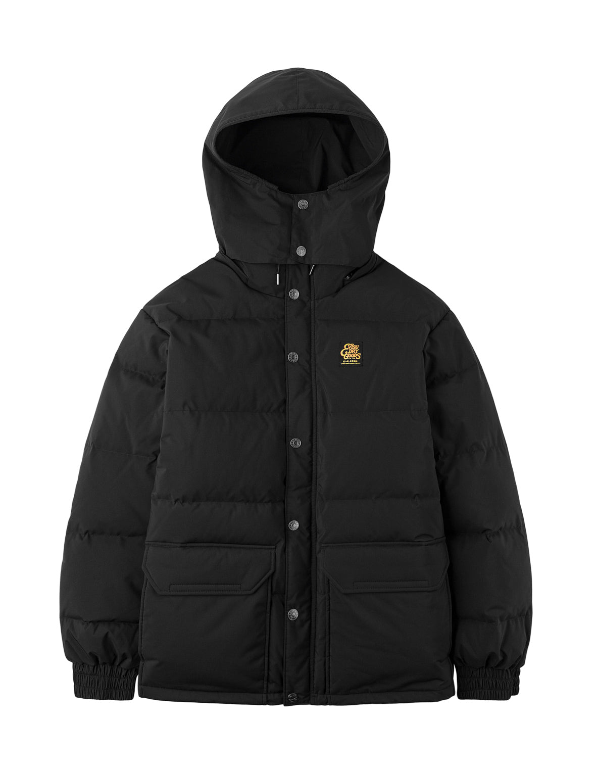 Fluorescent Seagull Hooded Down Jacket