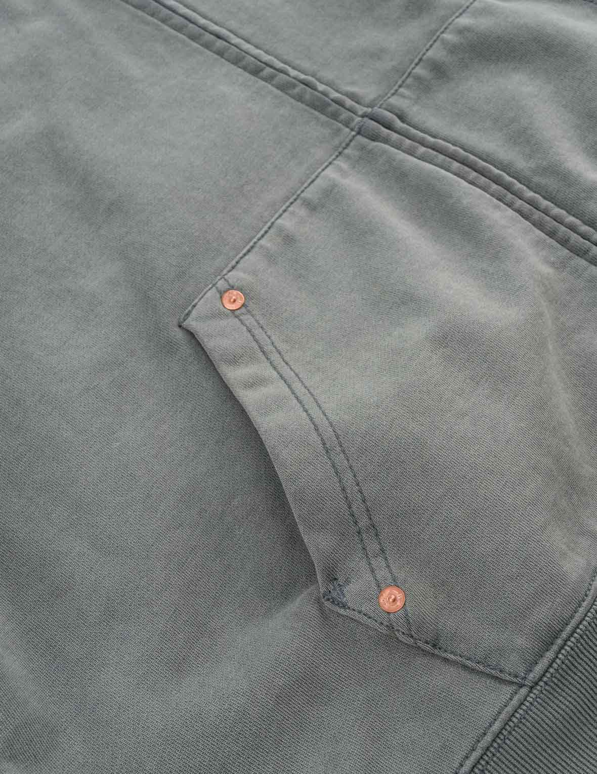 Patched EVISU Zip Hoodie