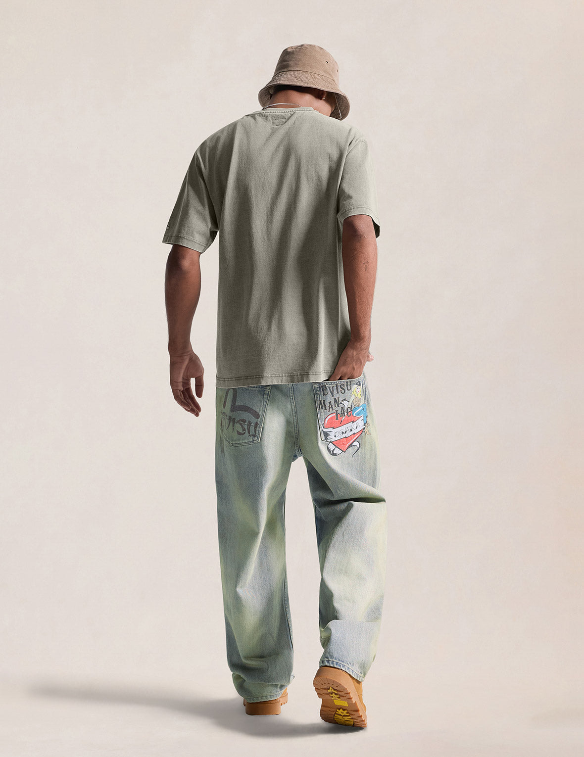 EVISU Love Peace T-Shirt