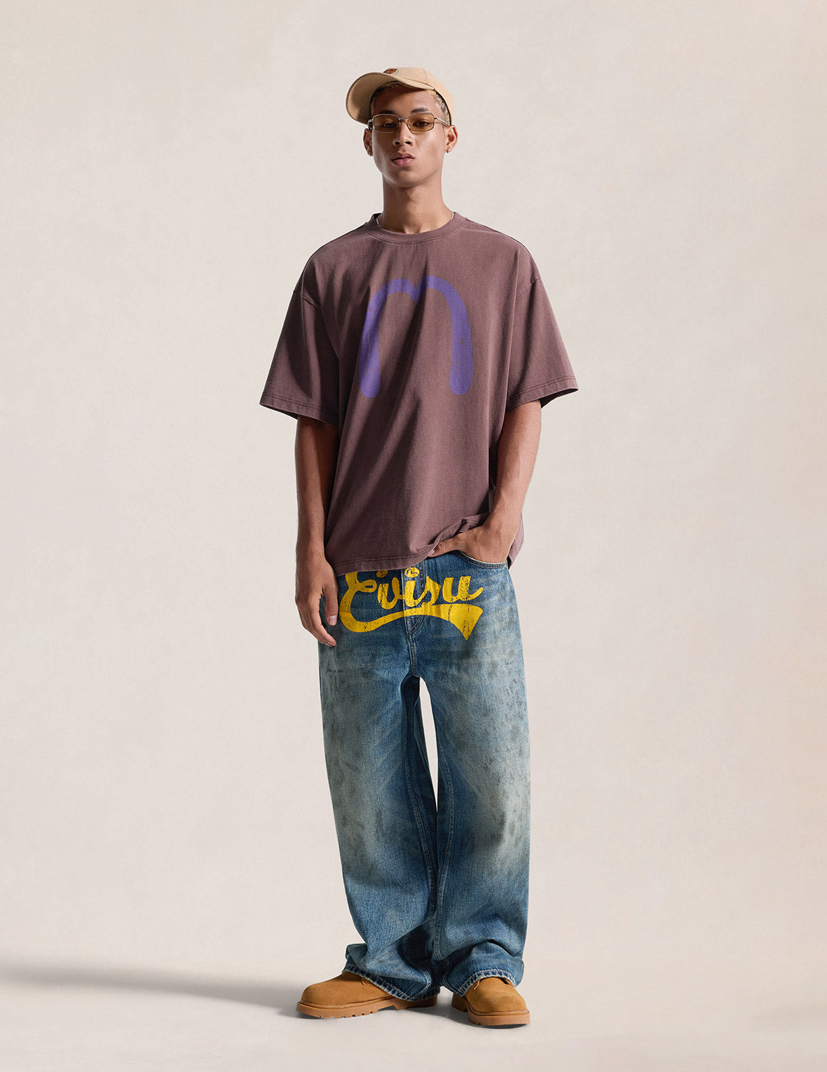 Daicock & Lighter Flame Print T-shirt