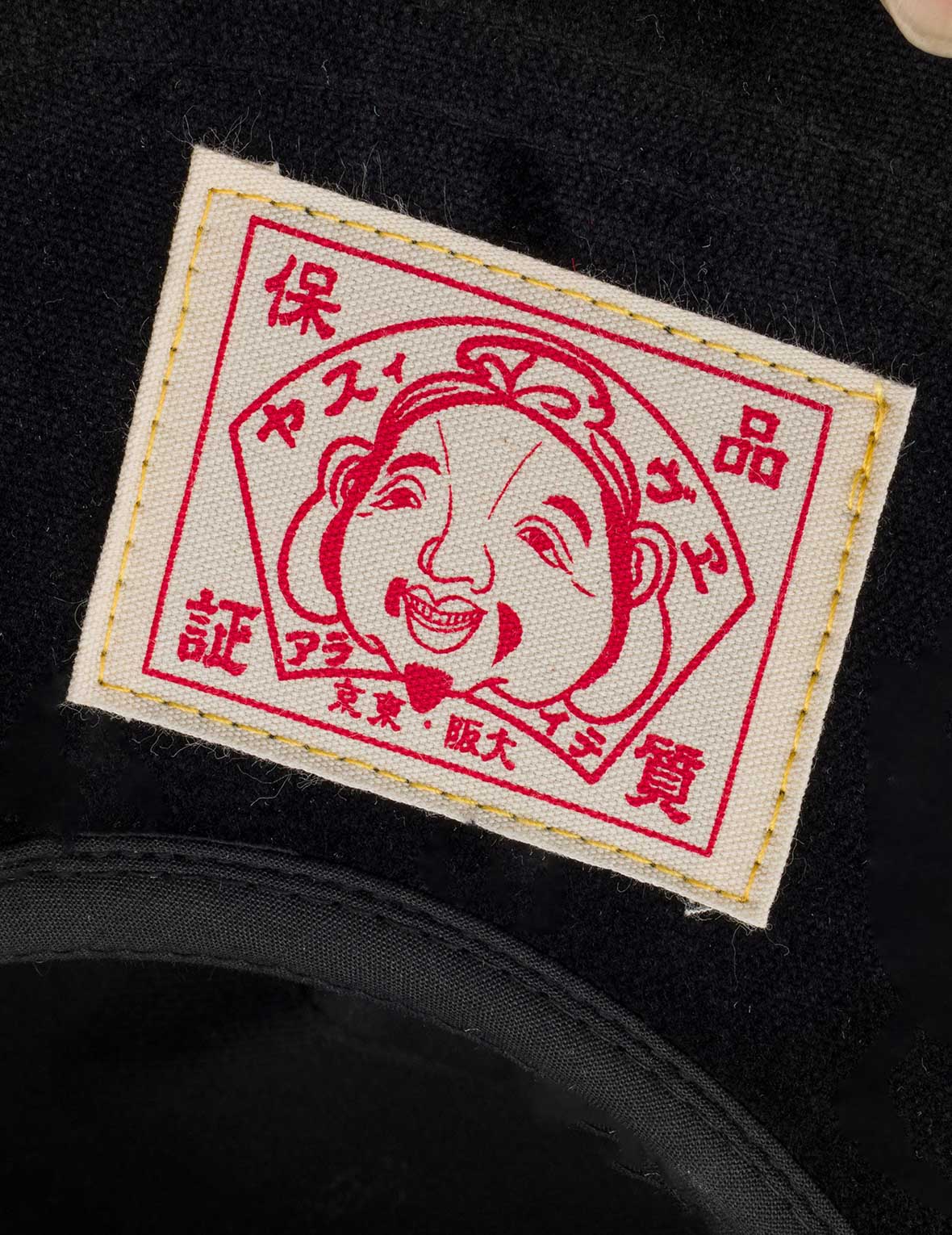 海鸥贴布丝绒卡车帽