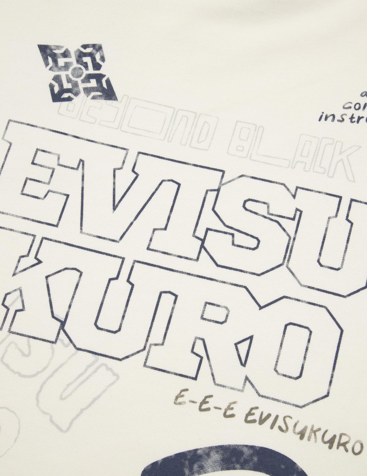 Logo and Seagull Print Oversized Sweatshirt