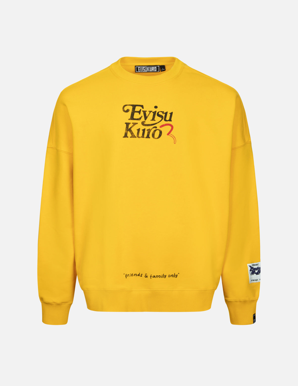 Logo and Seagull Print Oversized Sweatshirt