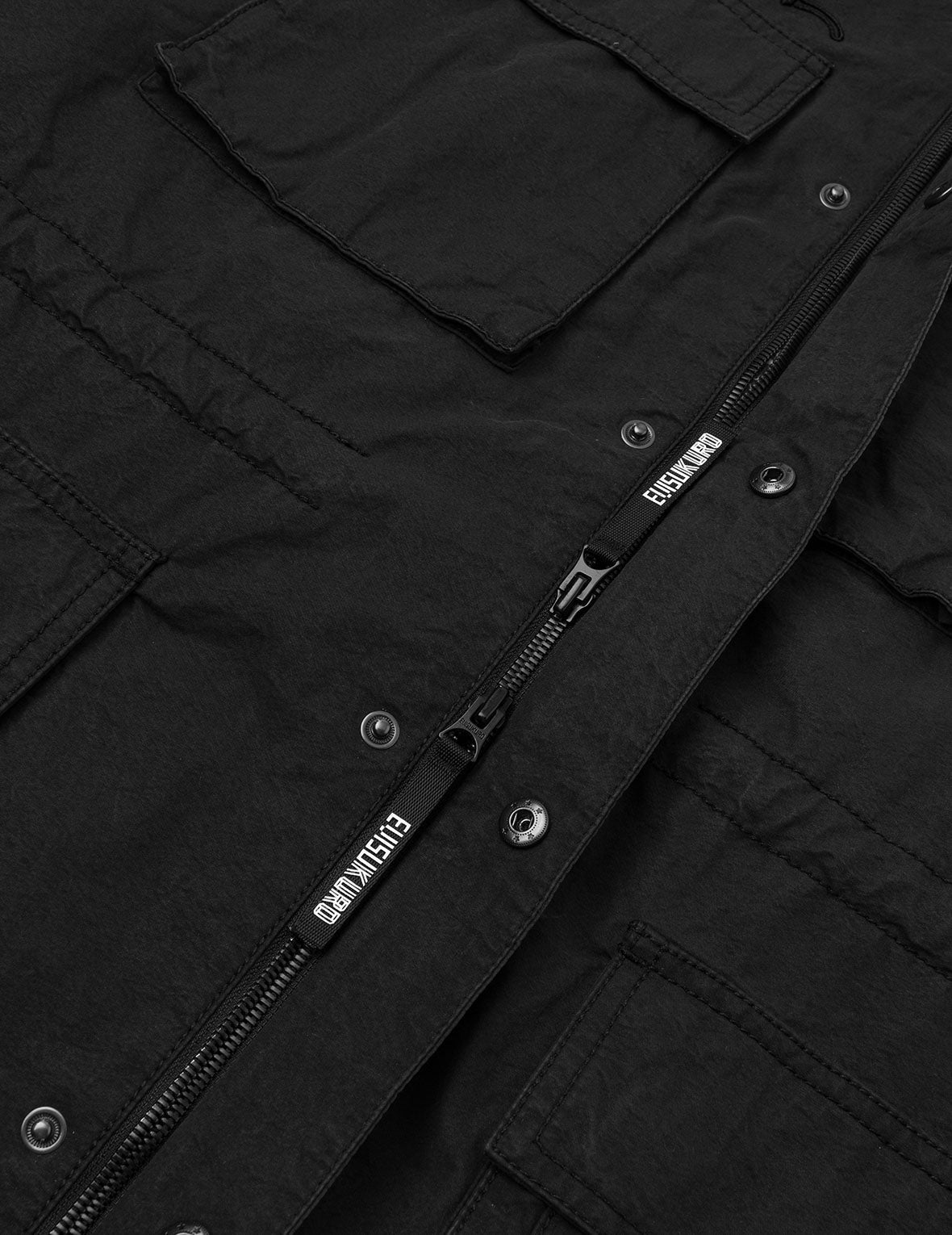 EVISUKURO Embroidery and Bio-washed Relax Fit Jacket