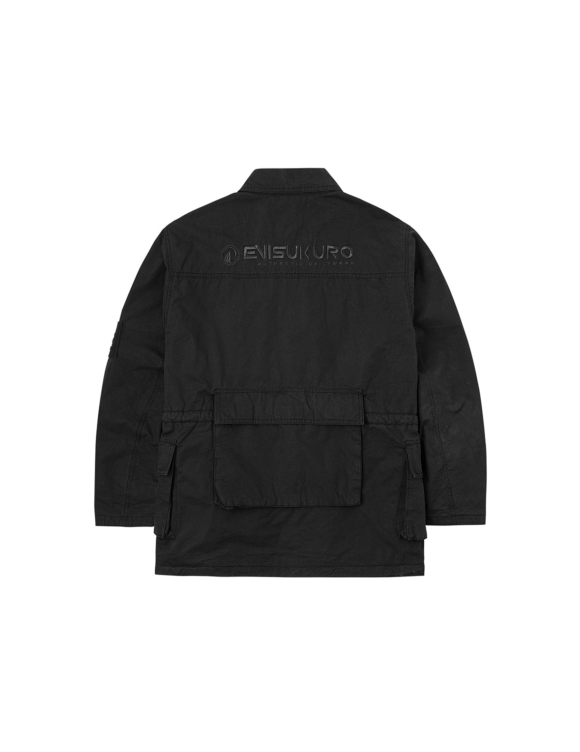 EVISUKURO Embroidery and Bio-washed Relax Fit Jacket