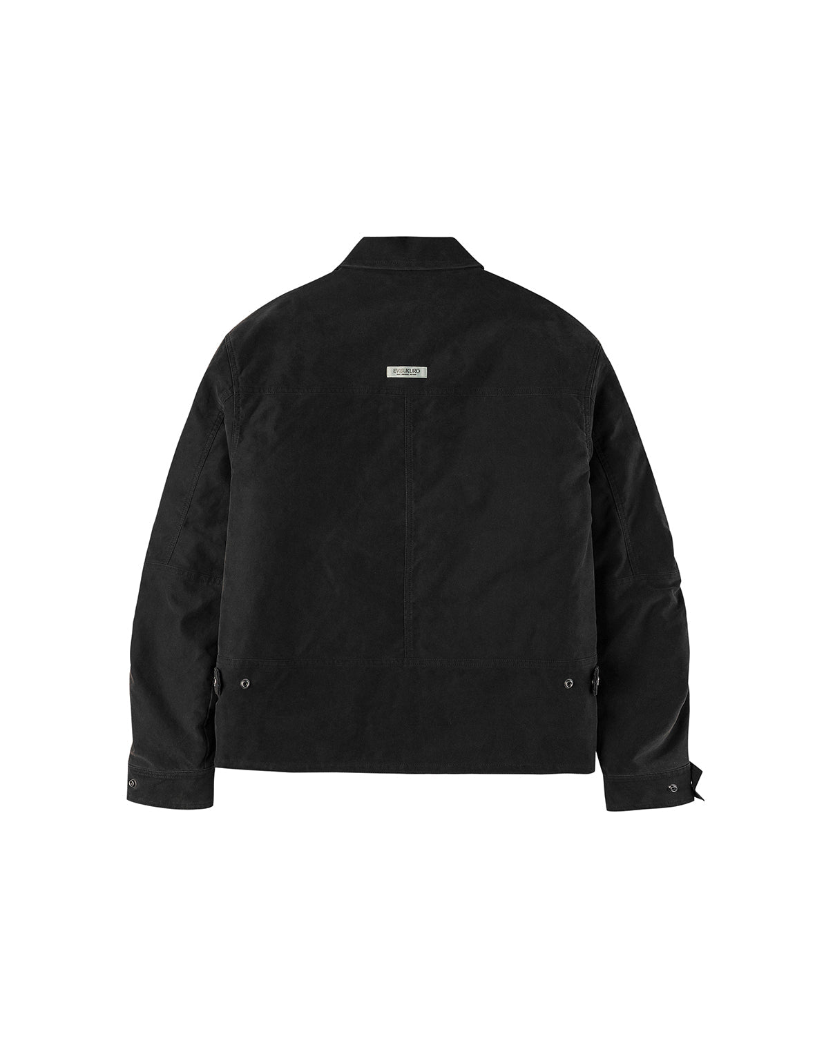 商标刺绣休闲水洗工装夹棉外套