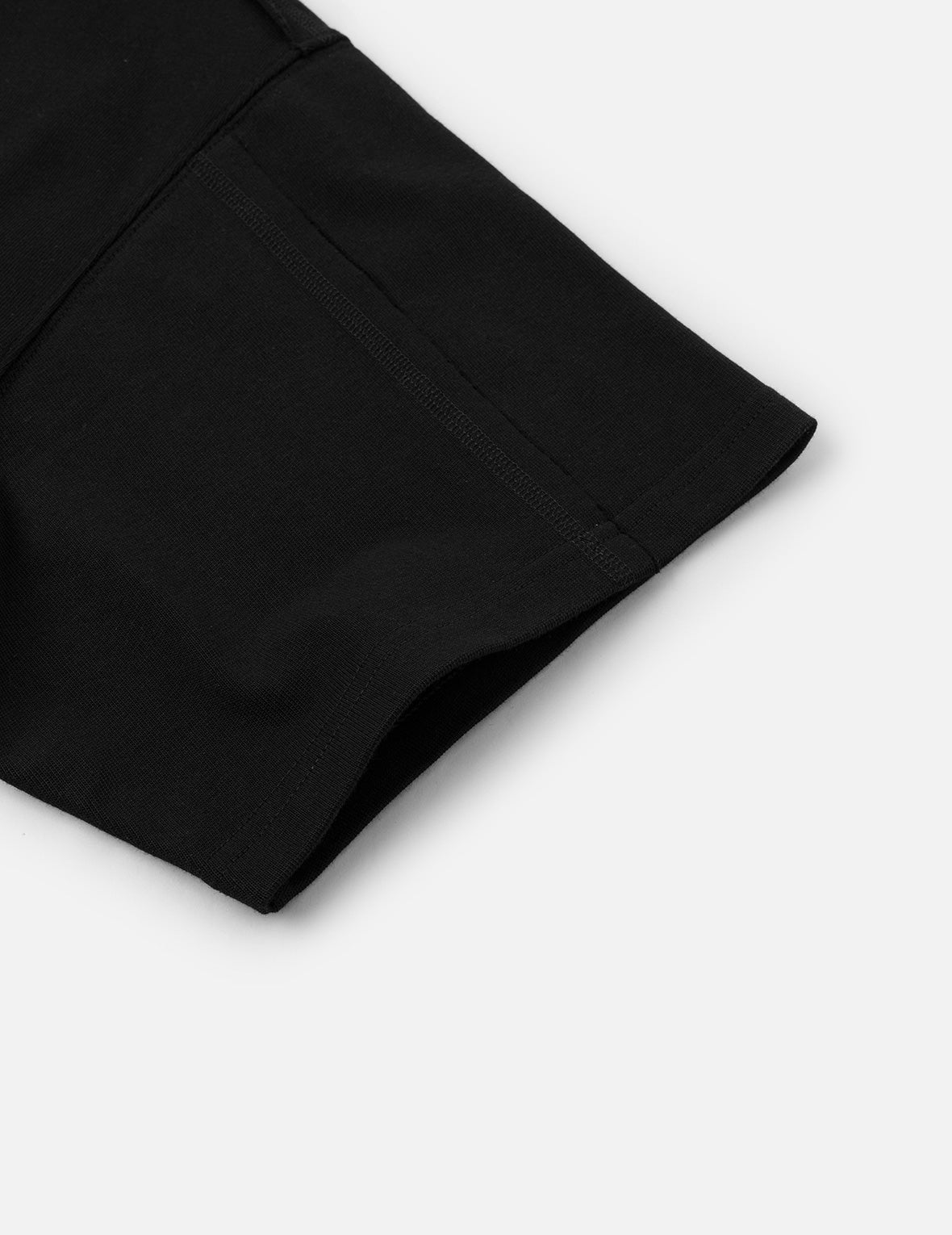 EVISUKURO牙刷绣花和撞色超宽版T恤