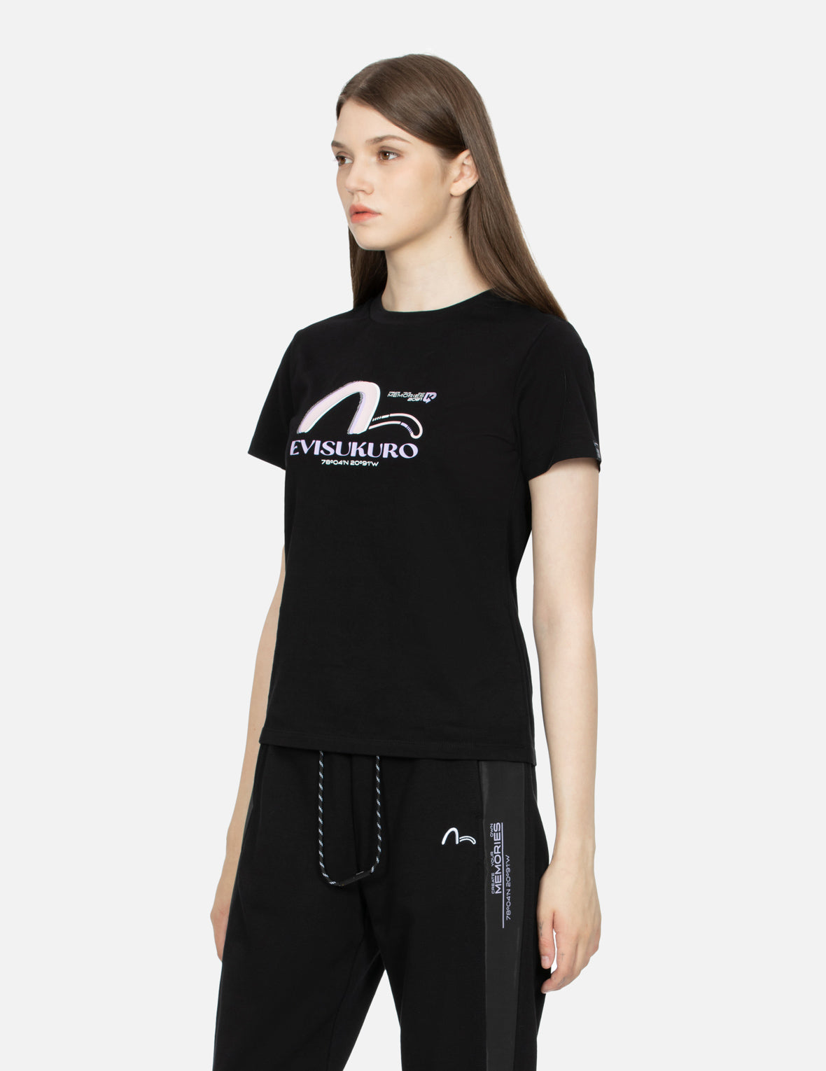 Seagull Embroidery Fashion Fit Sweatpants