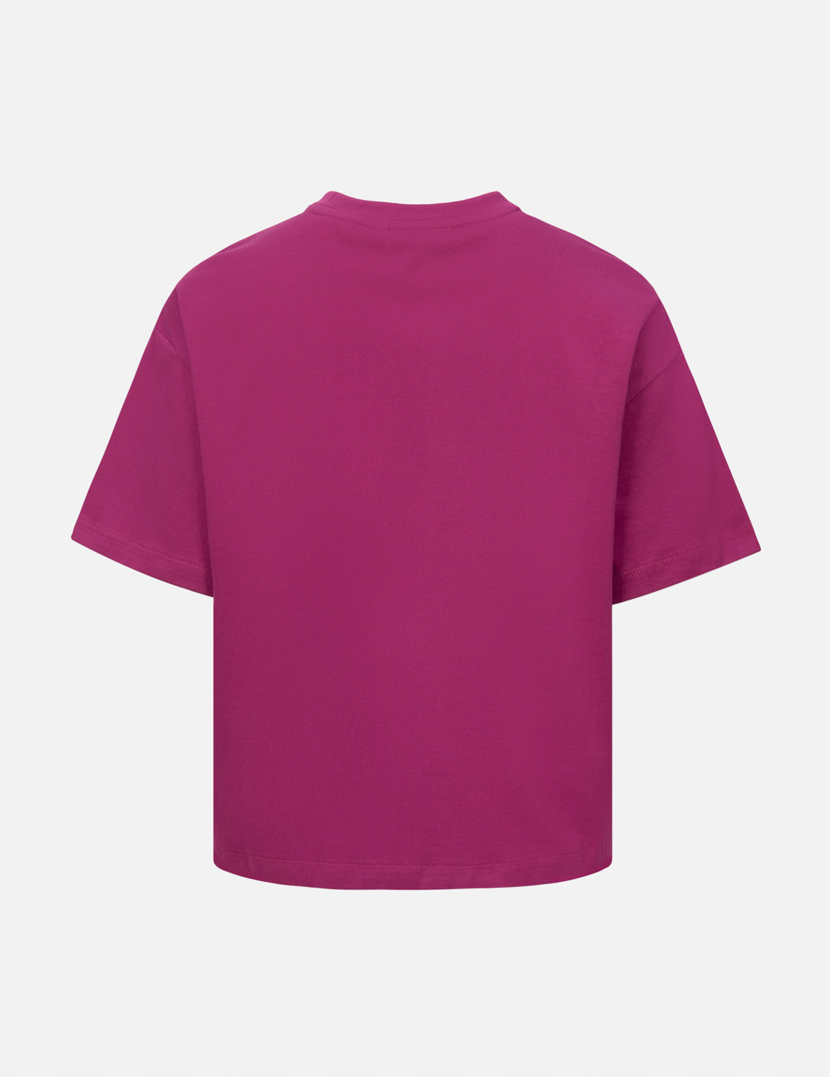 Seagull and Galaxy Print Drop Shoulder T-Shirt