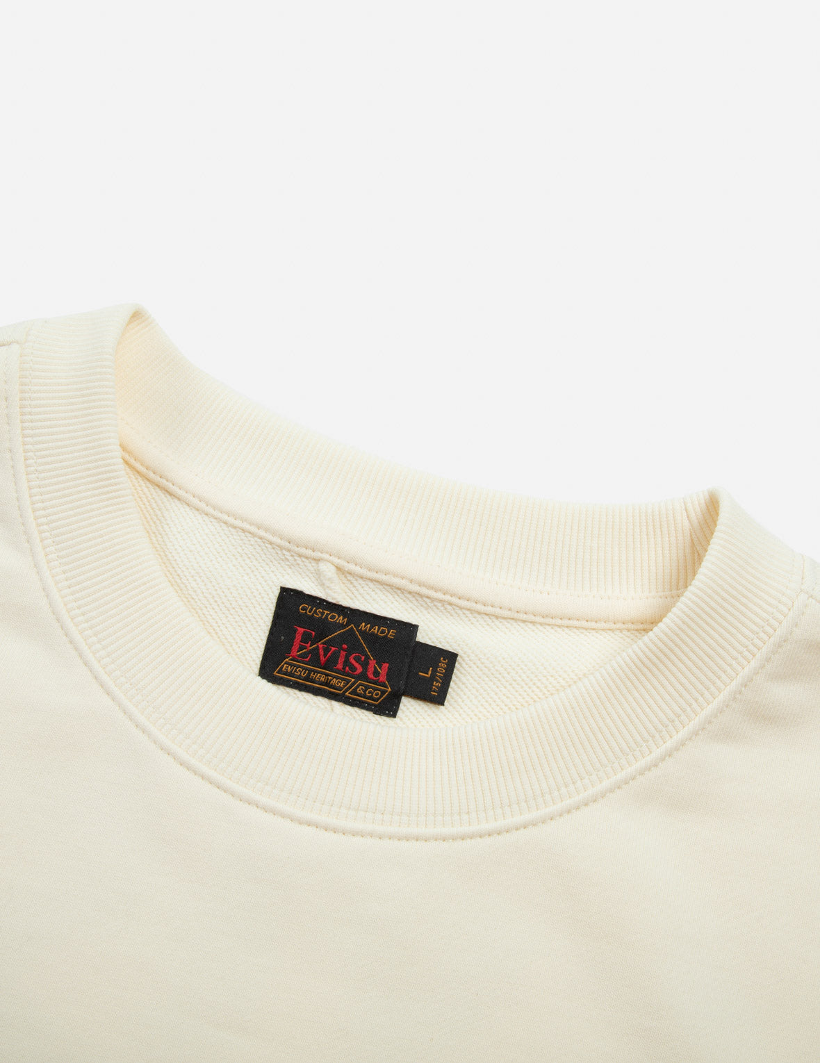 Kumadori Daruma Print Relax Fit Sweatshirt